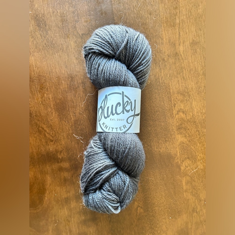 The Plucky Knitter yarn skein
